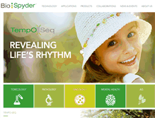 Tablet Screenshot of biospyder.com